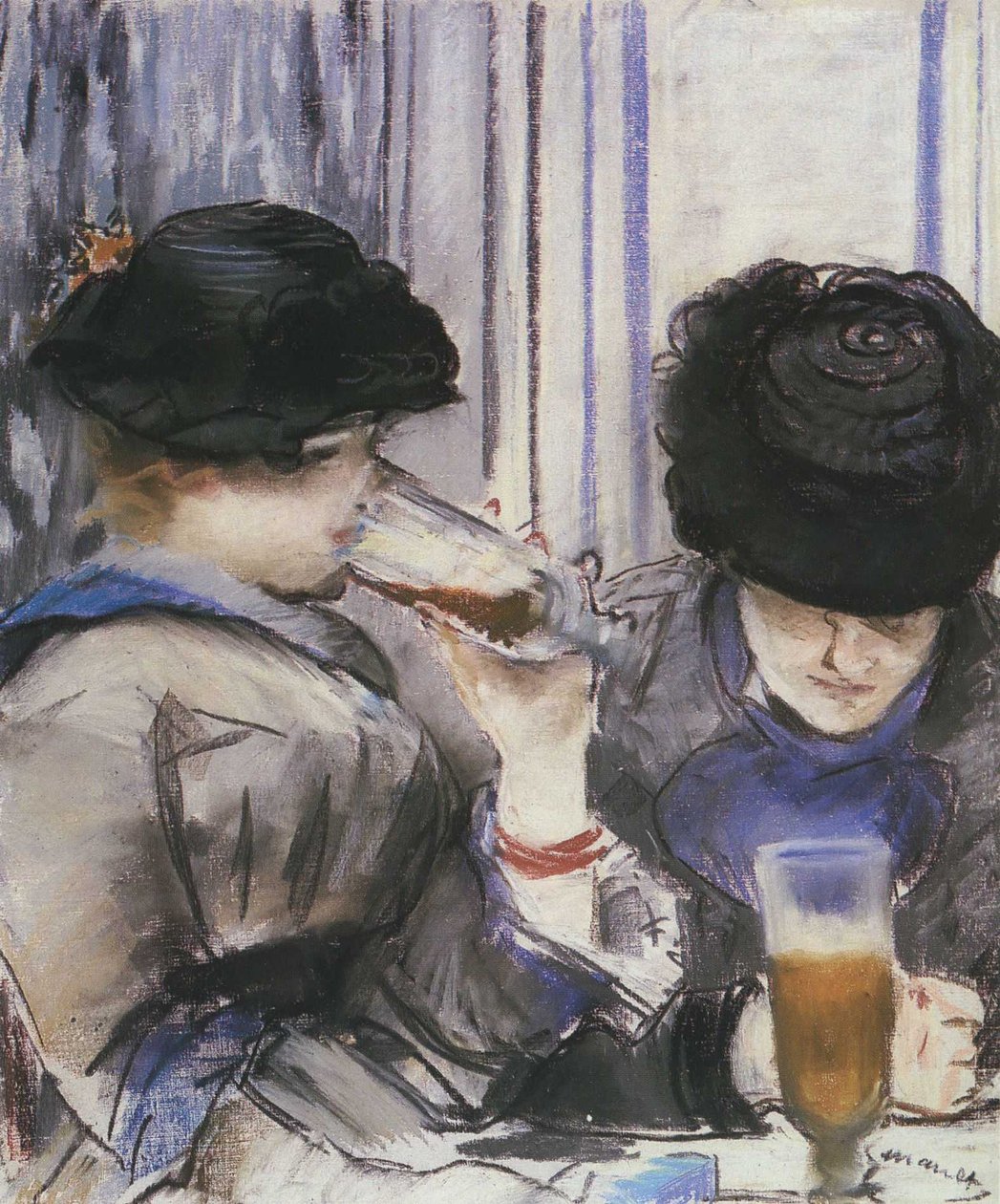 Buveuse de Bocks af Édouard Manet
