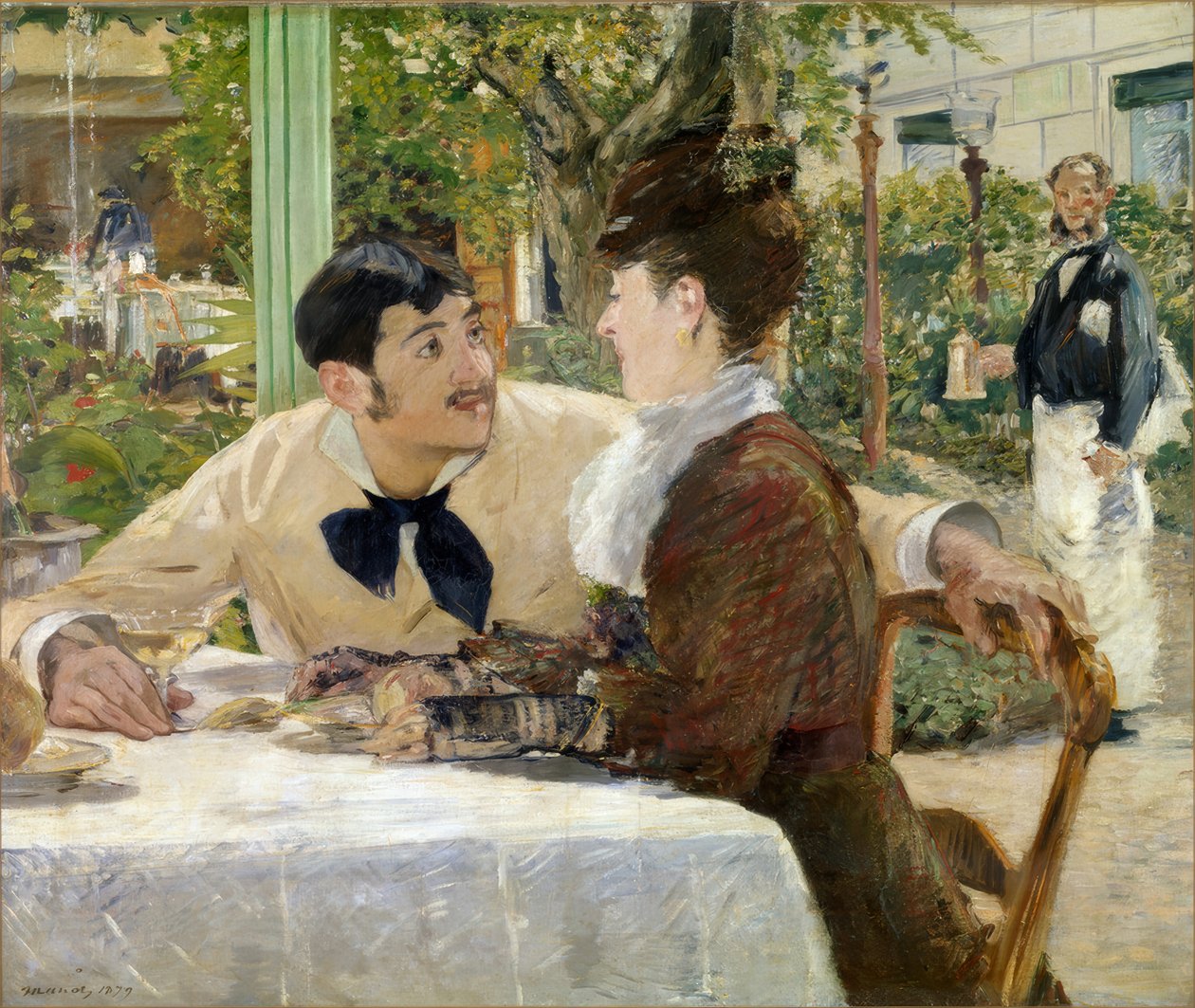 Hos far Lathuille af Édouard Manet