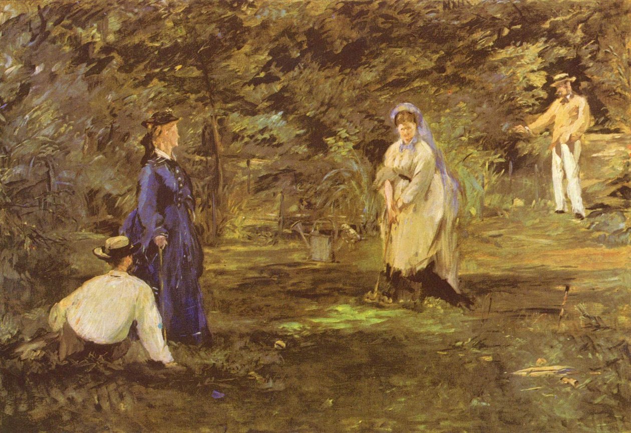 Kroket-fest af Édouard Manet