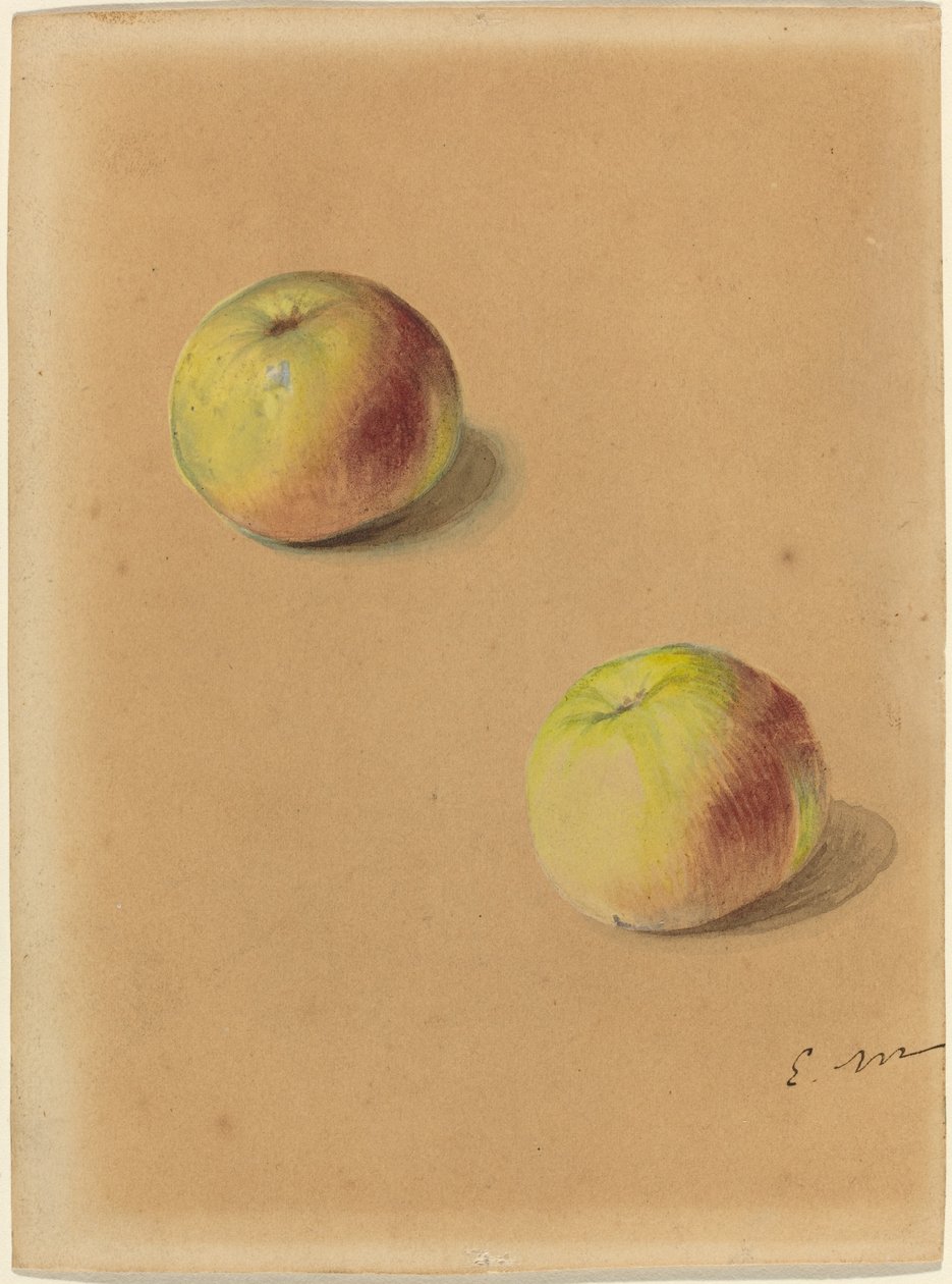 To æbler af Édouard Manet
