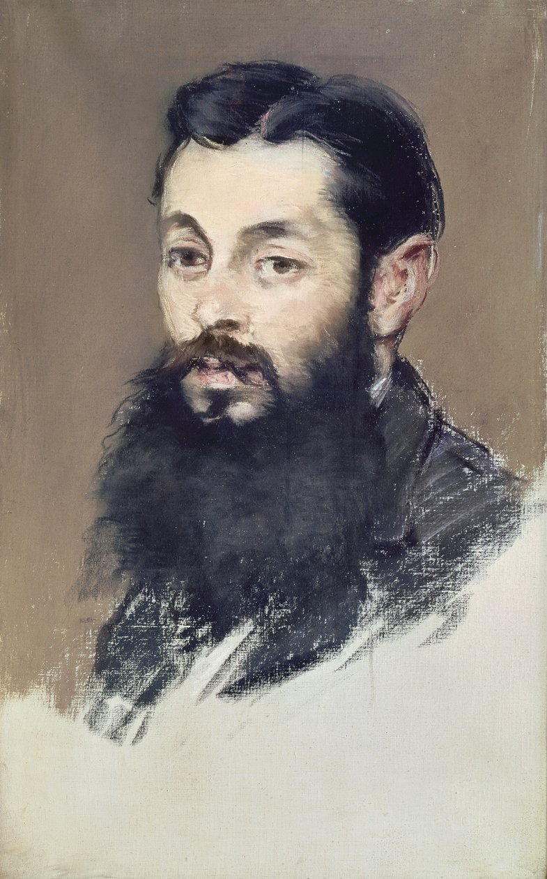 Dr. Materne, læge i Napoleon III (1808-73) ca. 1880-81 (pastel på lærred) af Édouard Manet