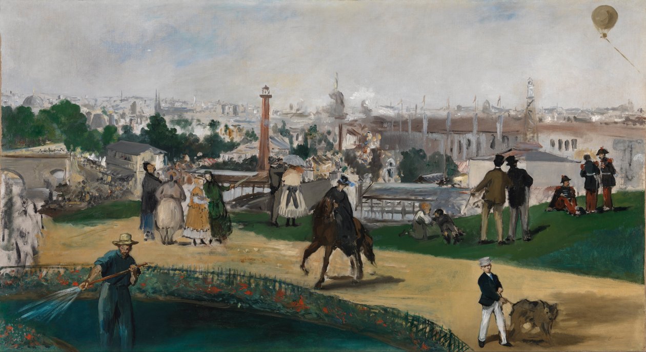 Fra Verdensutstillingen i Paris i 1867 af Édouard Manet