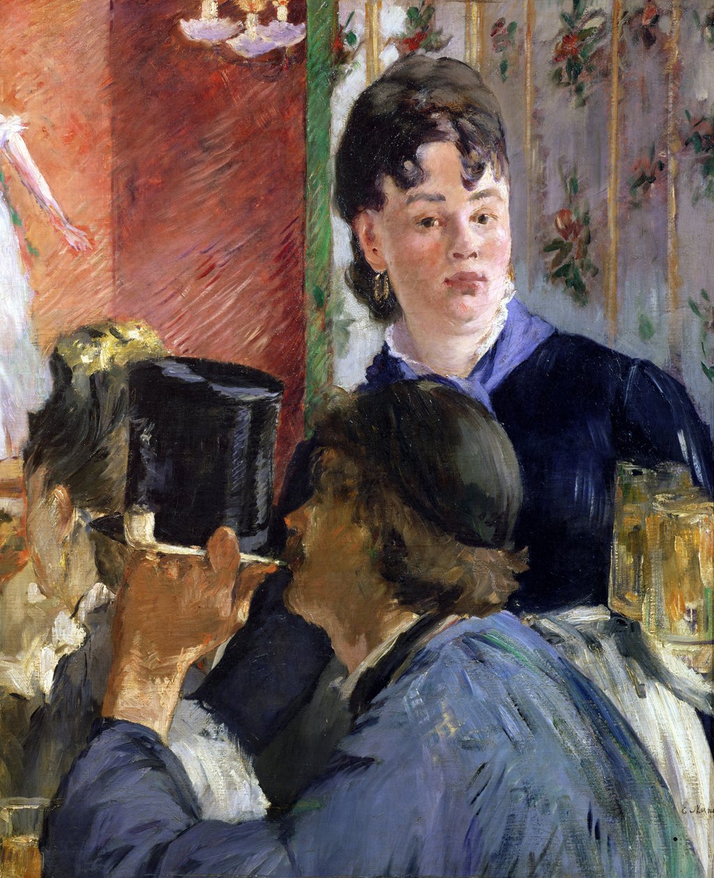 Bocks tjenerinde, 1878-79 af Édouard Manet