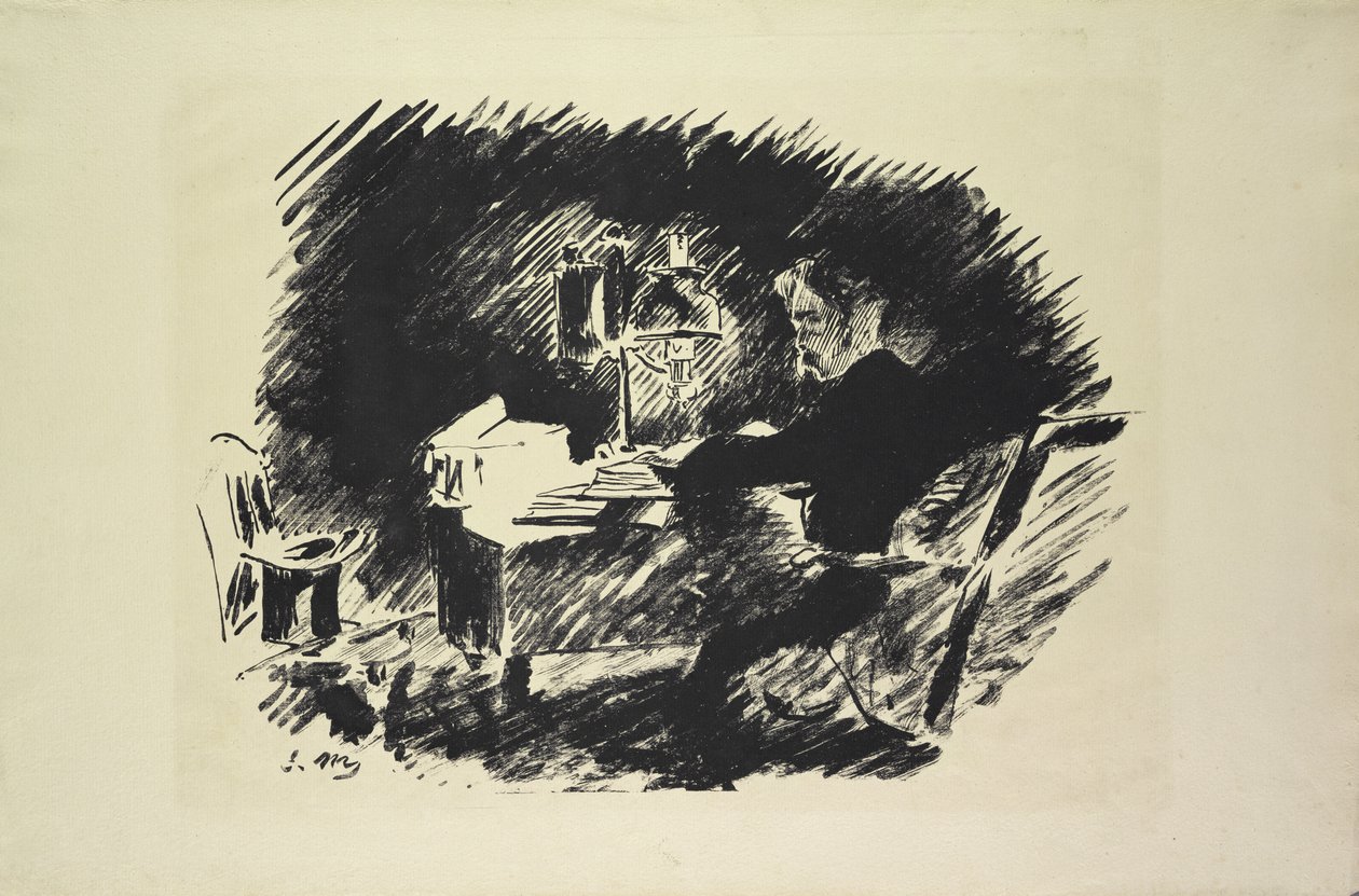 Ravnen, 1875 af Édouard Manet