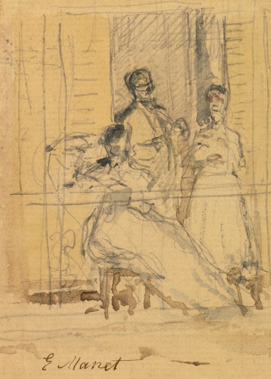 Altanen af Édouard Manet