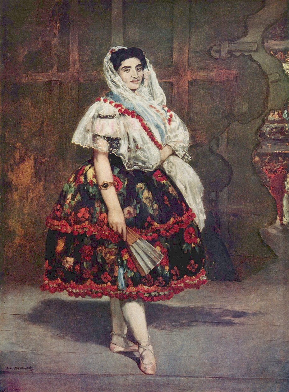 Lola fra Valencia af Édouard Manet