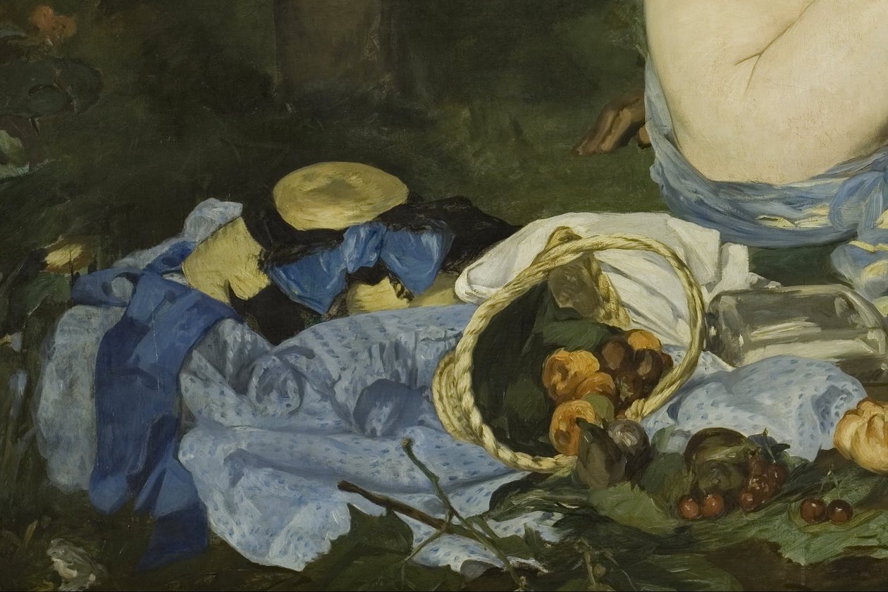 Frokost på græsset af Édouard Manet