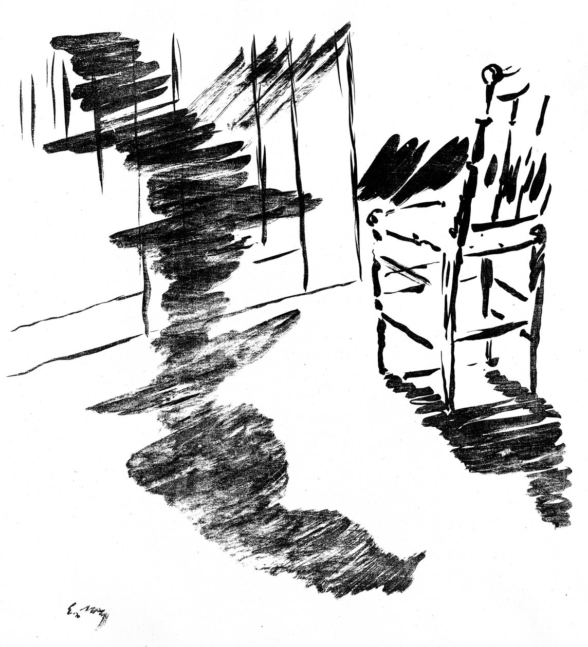 Manet, plade 4 af Édouard Manet
