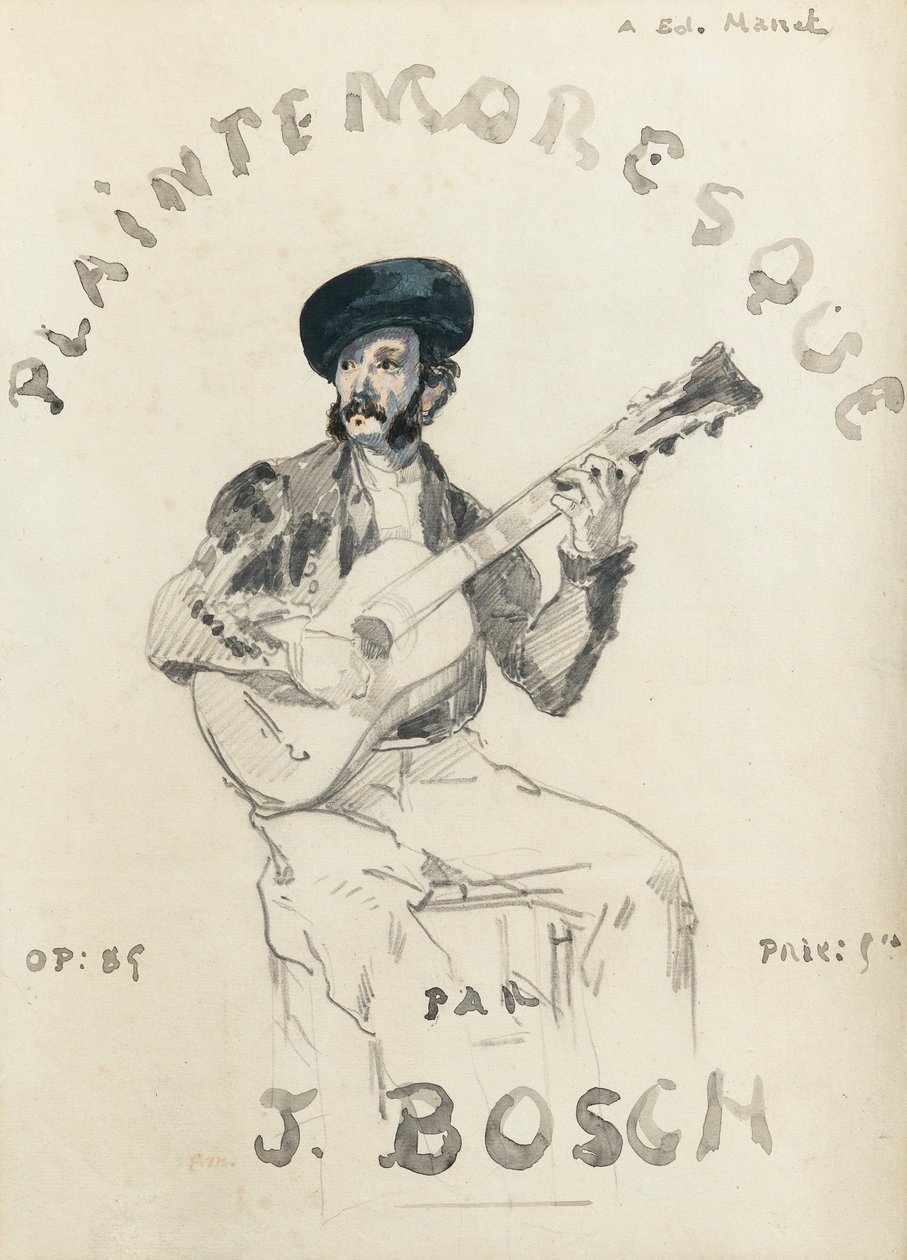 Plainte Moresque af Édouard Manet