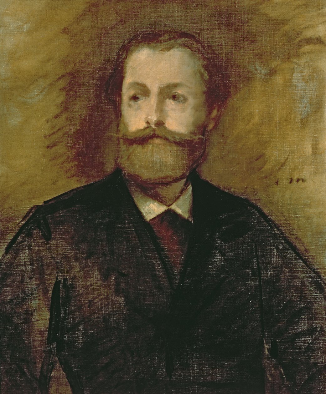 Portræt af Antonin Proust (1832-1905) ca. 1877-80 af Édouard Manet