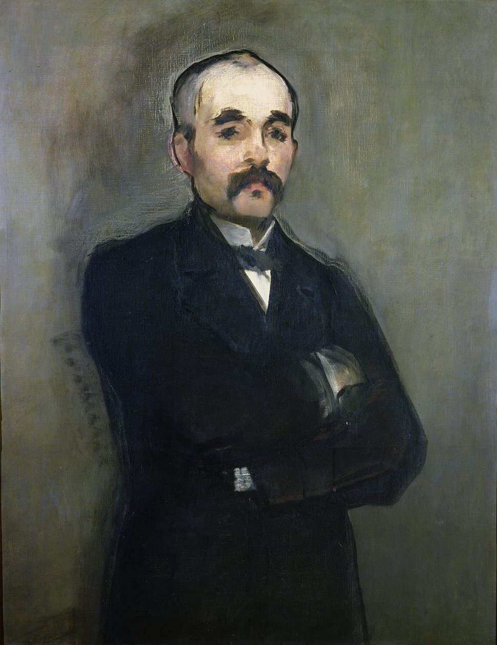Portræt af Georges Clemenceau (1841-1929) 1879 af Édouard Manet