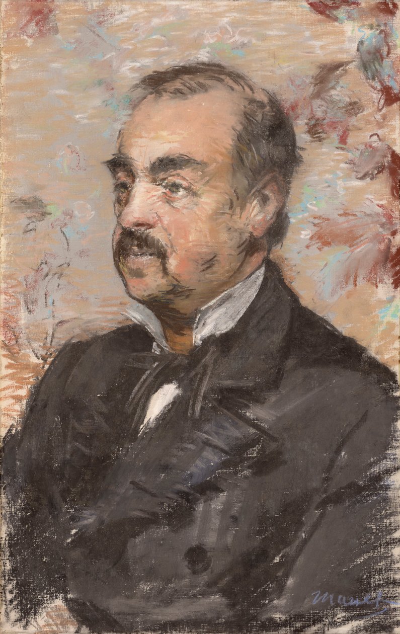 Portræt af Julien de la Rochenoire af Édouard Manet
