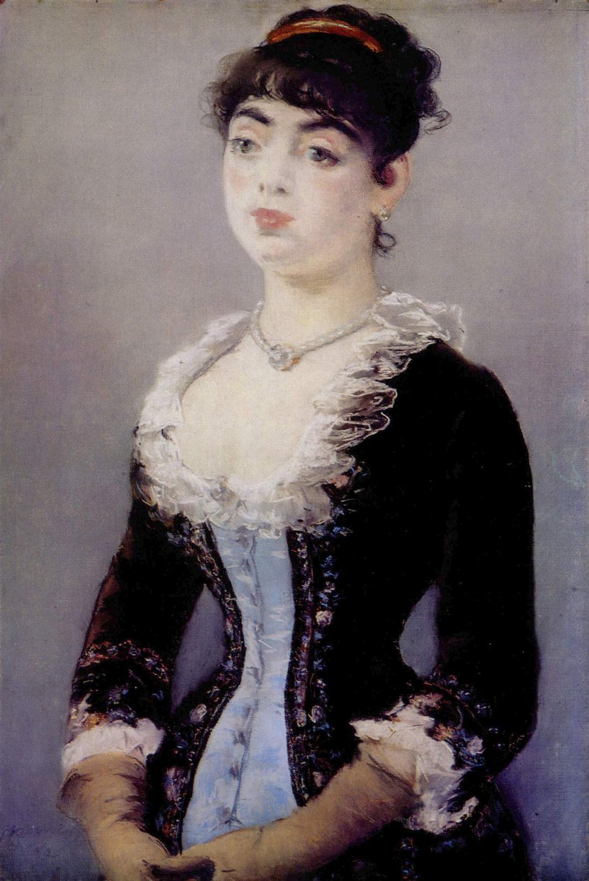 Portræt af Madame Michel-Lévy af Édouard Manet