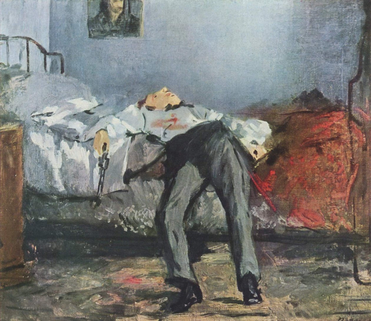 Selvmord af Édouard Manet