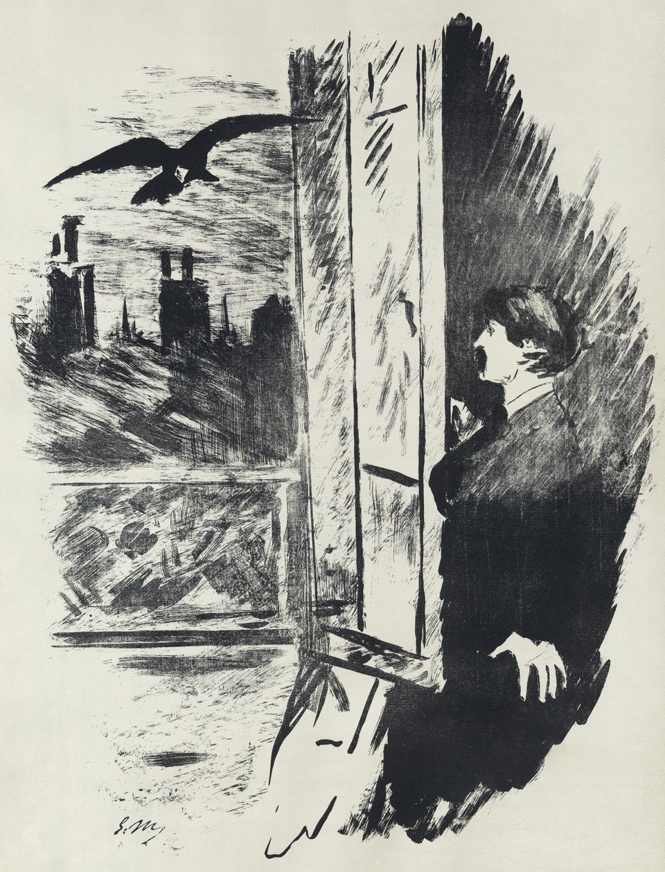 Ravnen af Édouard Manet