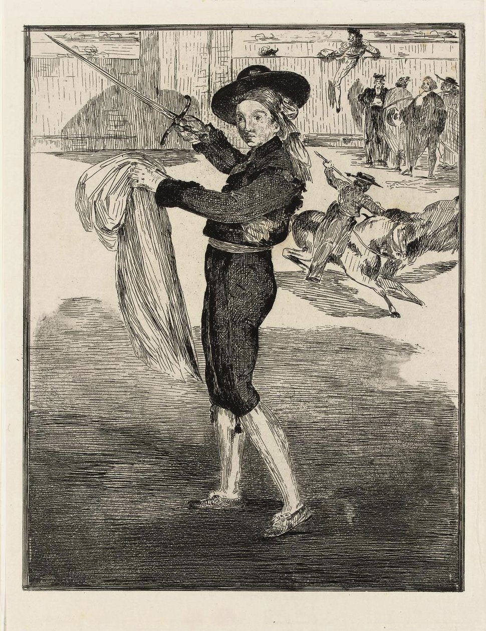 Victorine Meurand i Costume dEspada af Édouard Manet