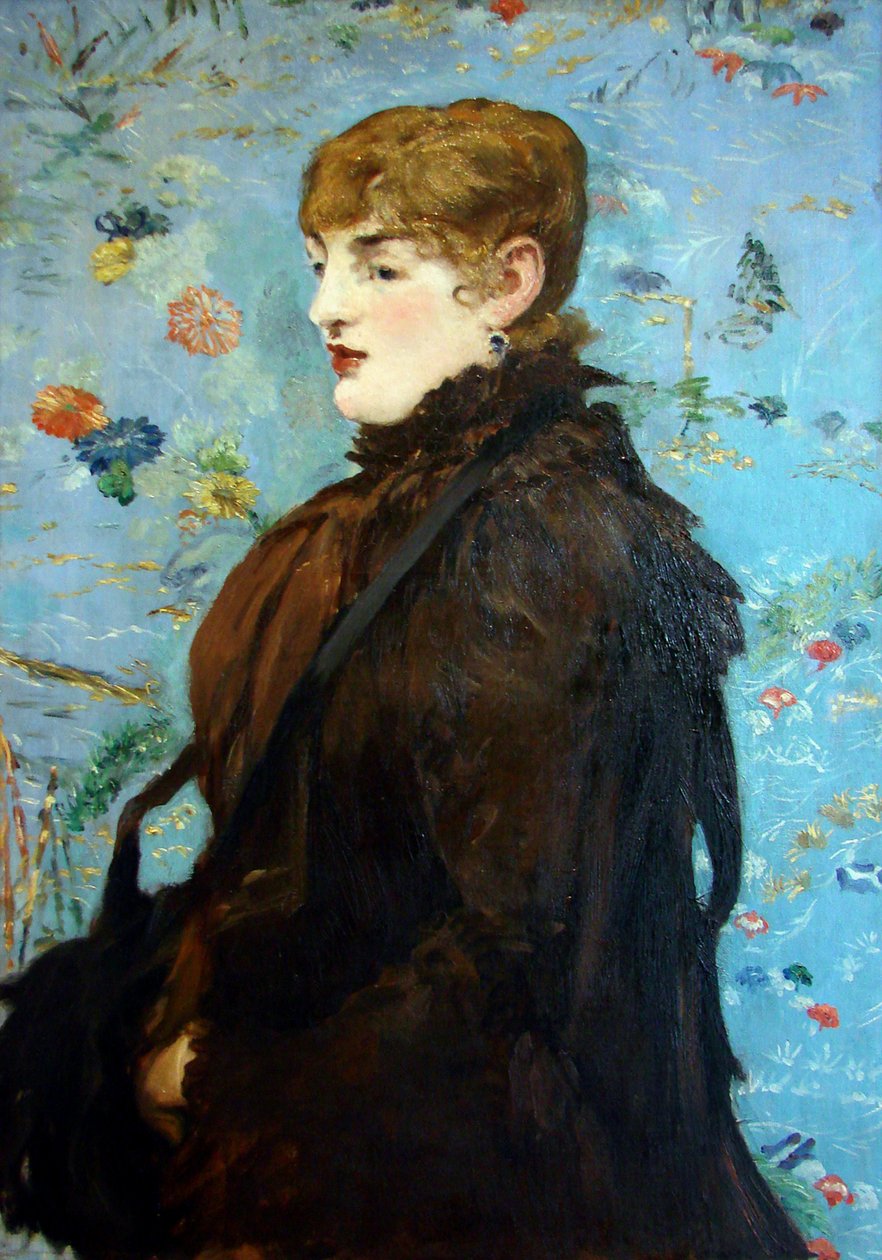 portræt af Méry Laurent af Édouard Manet