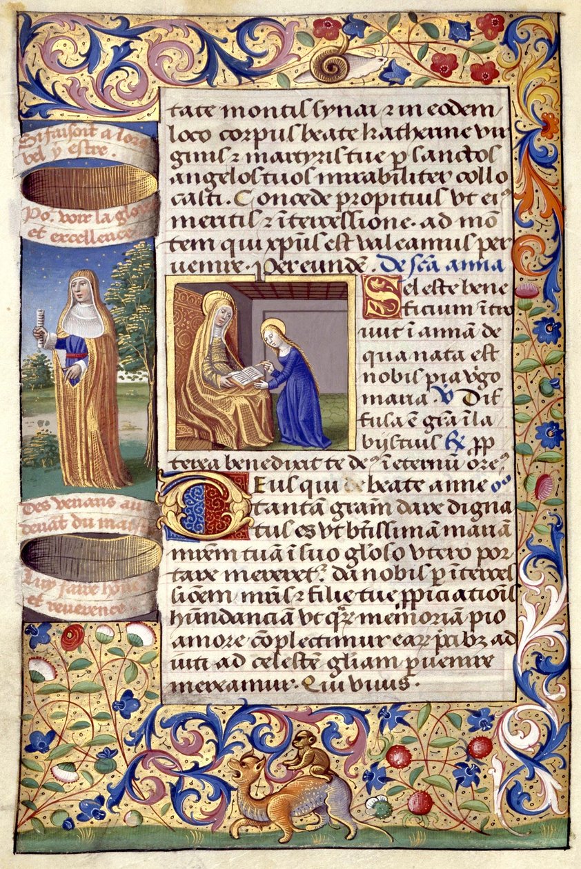 Karl VIII 108V Saint Anne af Jacques de Besancon