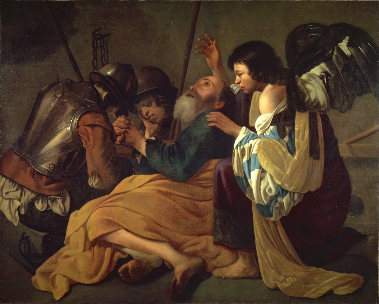 Sankt Peters befrielse af Hendrick ter Brugghen