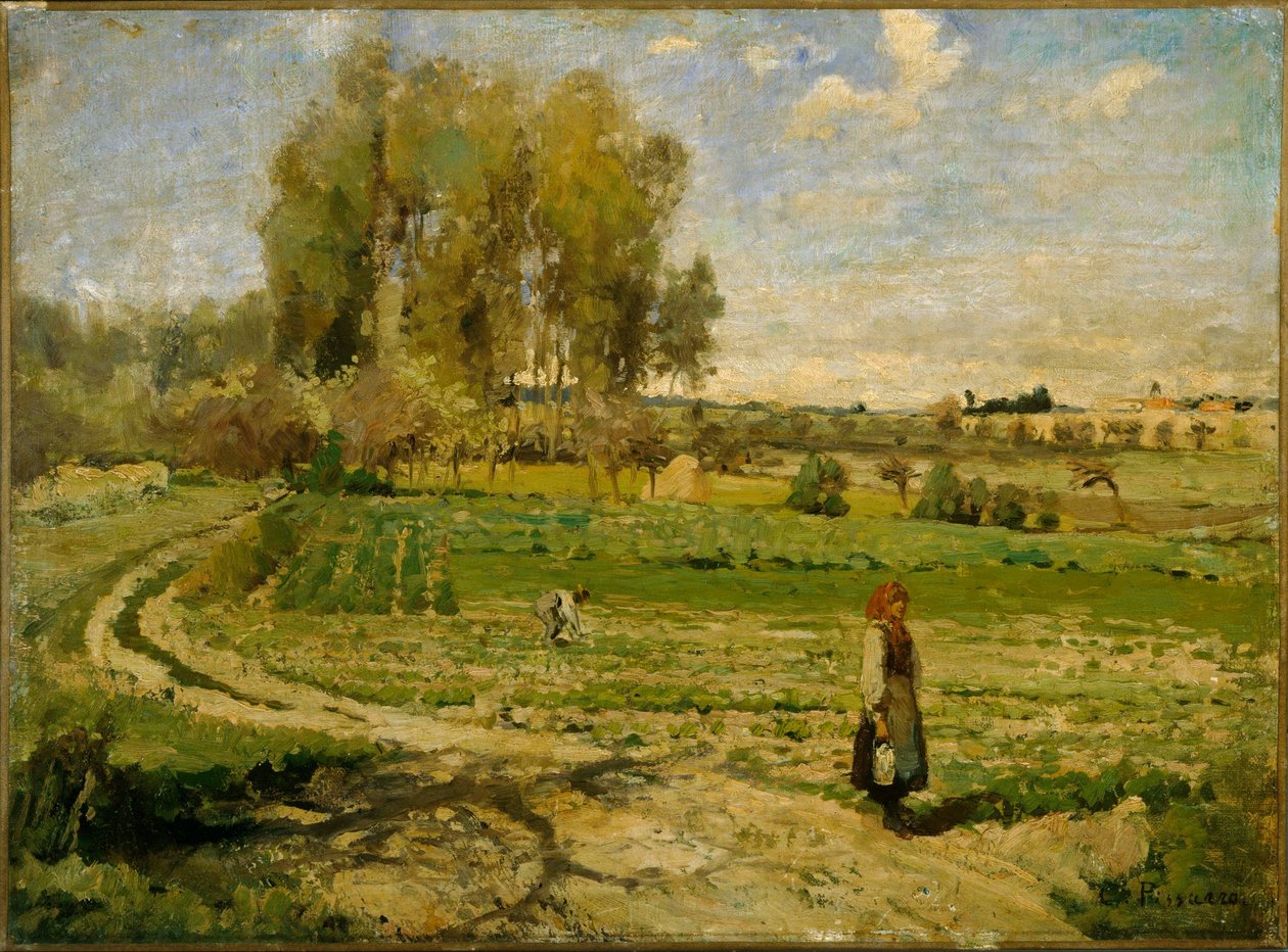 Giverny af Camille Jacob Pissarro