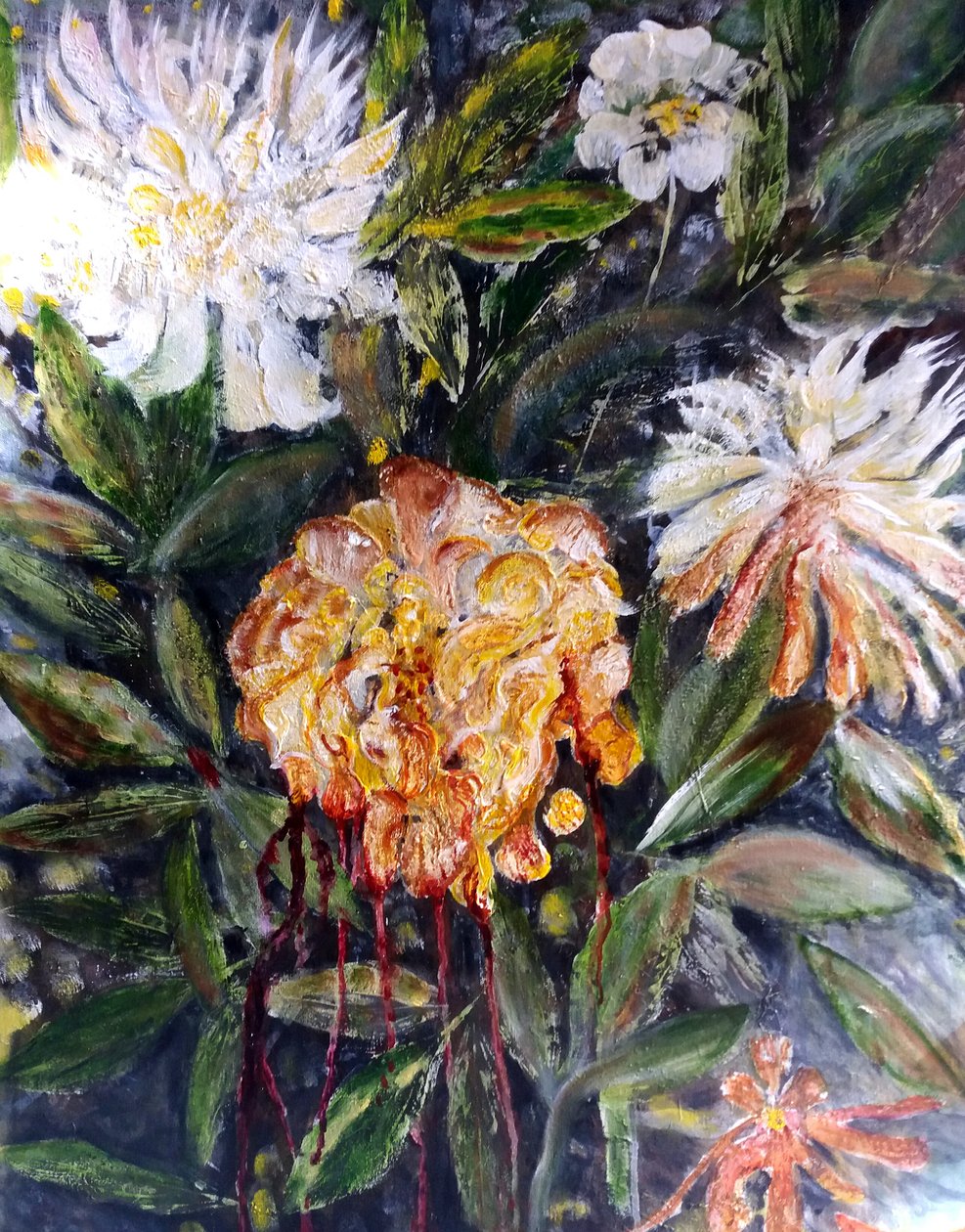 Blødende pæon, 2017 af jocasta shakespeare