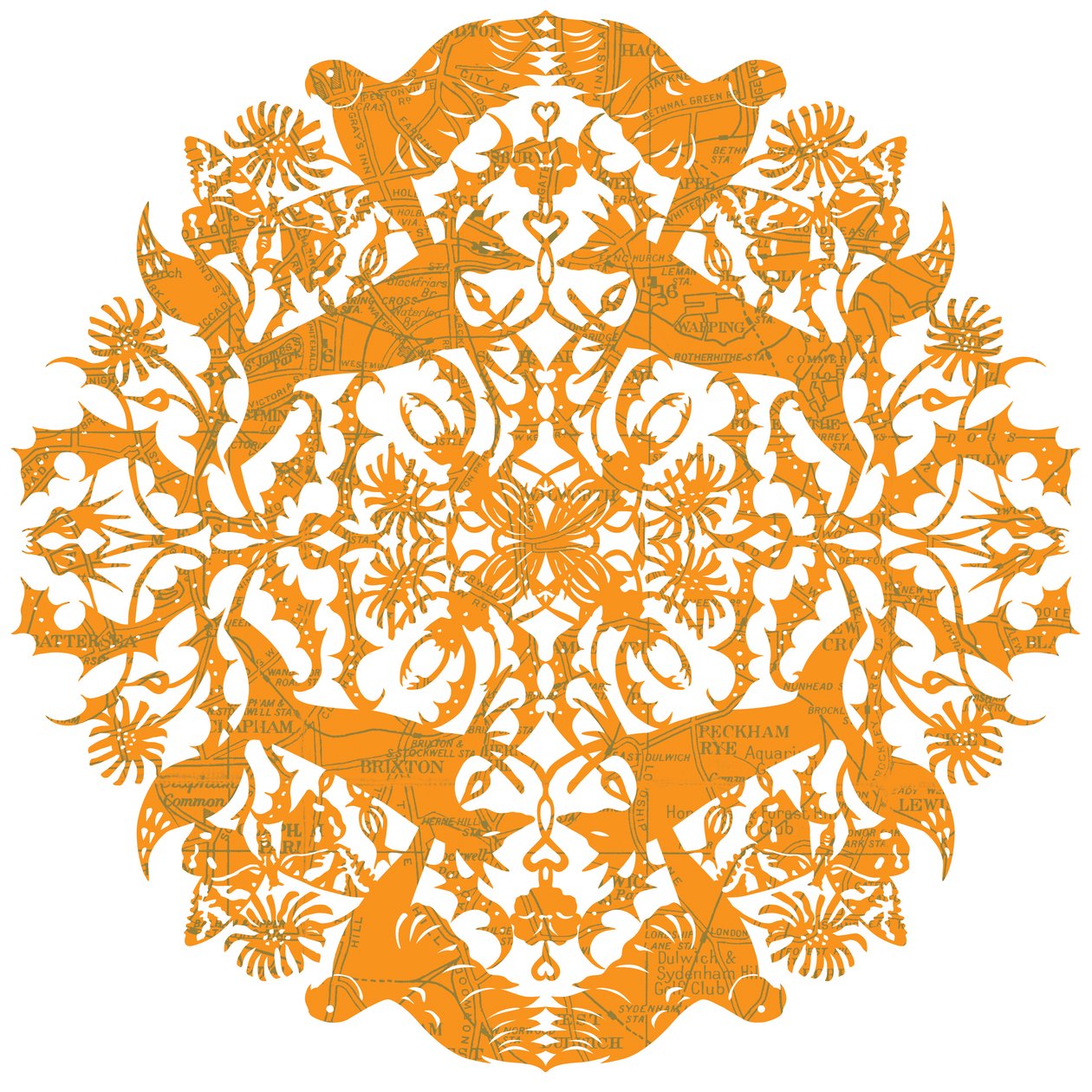 Cirkus, 2012 (serigrafi) af julia McKenzie