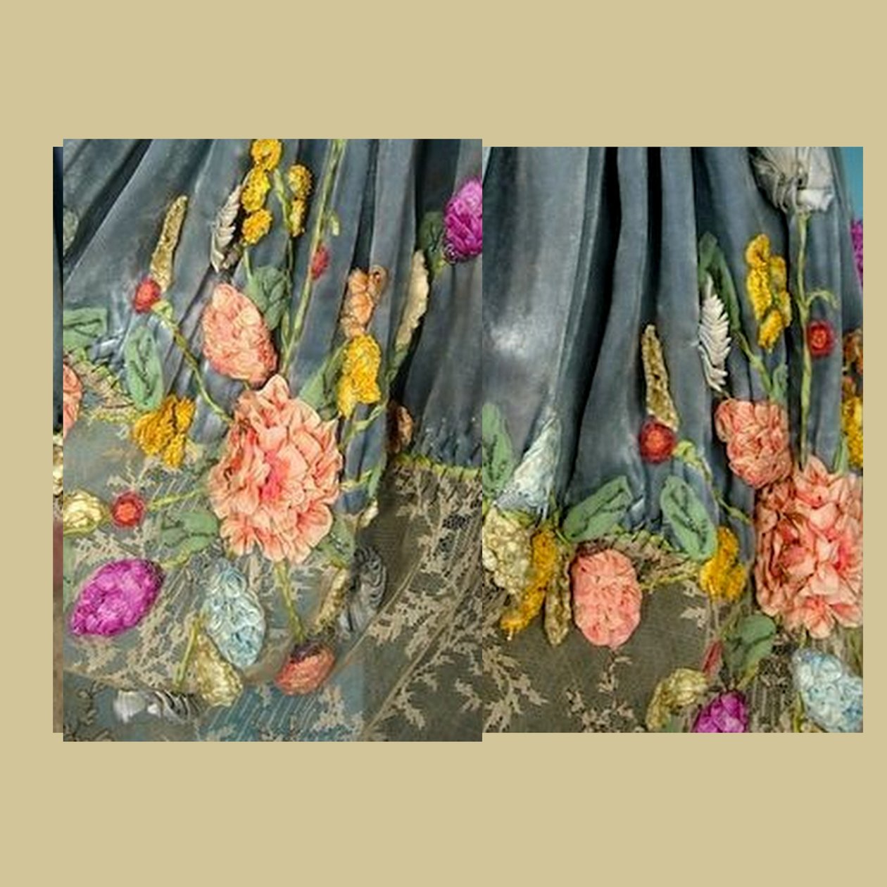 INDIENNE FABRIC, 2018 (blandede medier) af linda arthurs