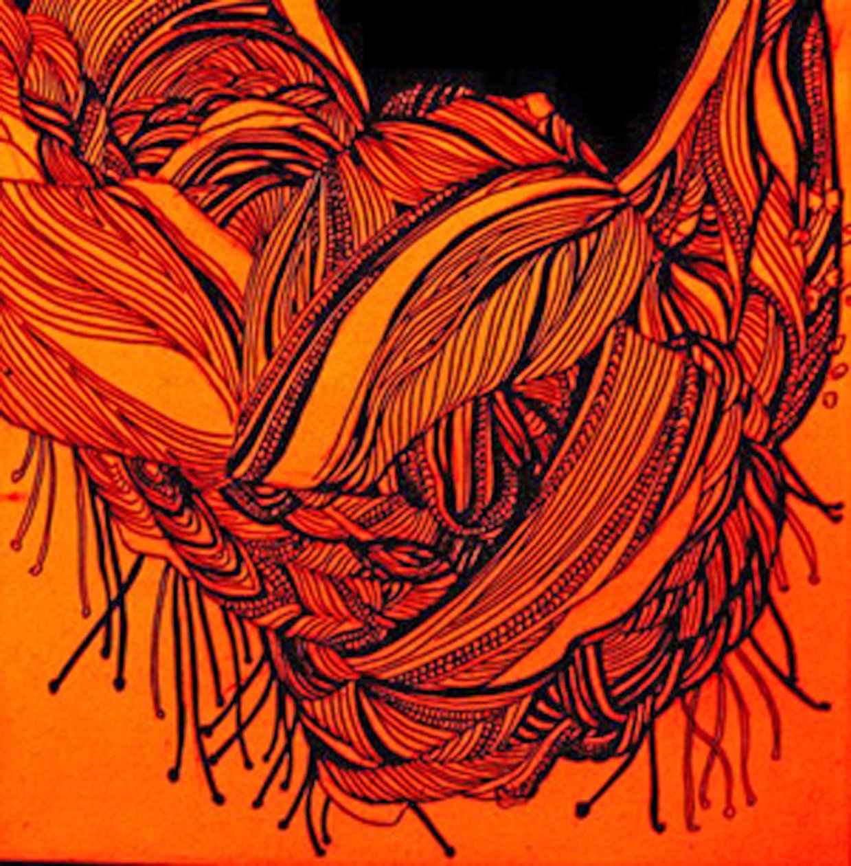Rust Scarf, 2016 (blandede medier) af linda arthurs
