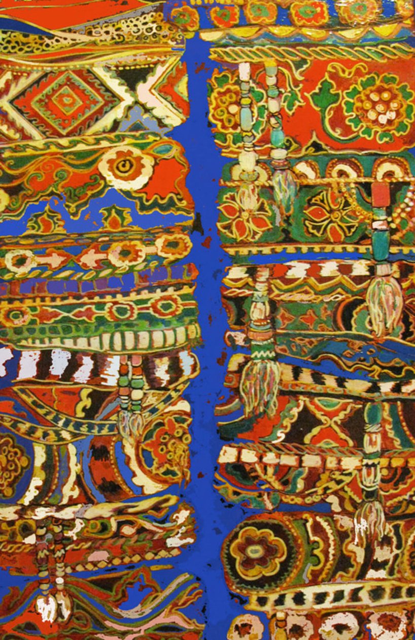 Tribal Hats, 2010 (blandet alt) af linda arthurs