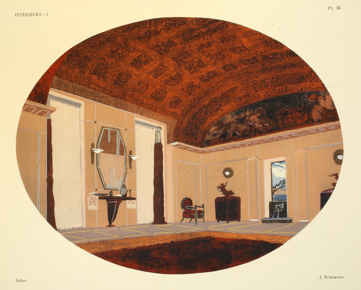 Salon, illustration fra 