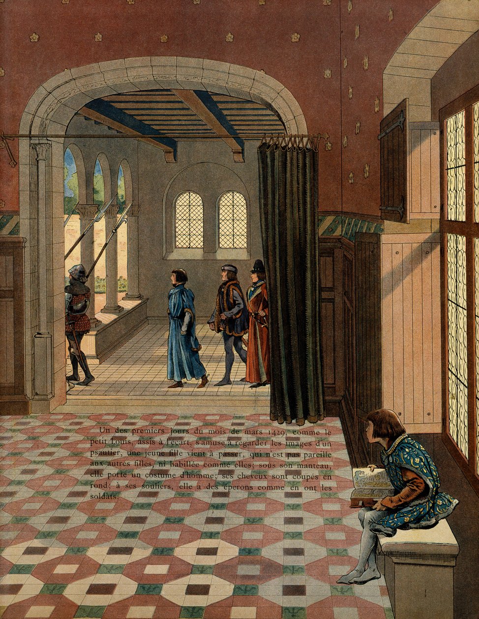 Frankrigs historie i middelalderen: Delfinen (dengang kong Ludvig XI kaldte den forsigtige af pseudonym for Onfray de Breville Jacques Job