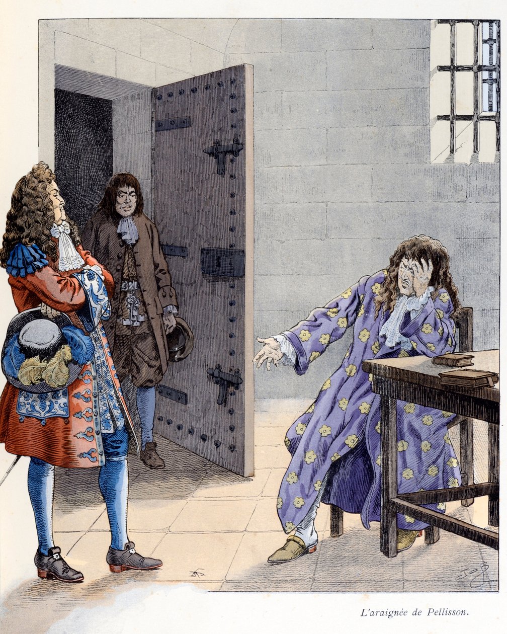 Illustration fra bogen "A la Glory des Betes"" tekst af A Fabre, tegninger af Jacques Marie Gaston Onfray de Breville dit JOB (1858-1931), forlag Maison Alfred Mame et fils: L