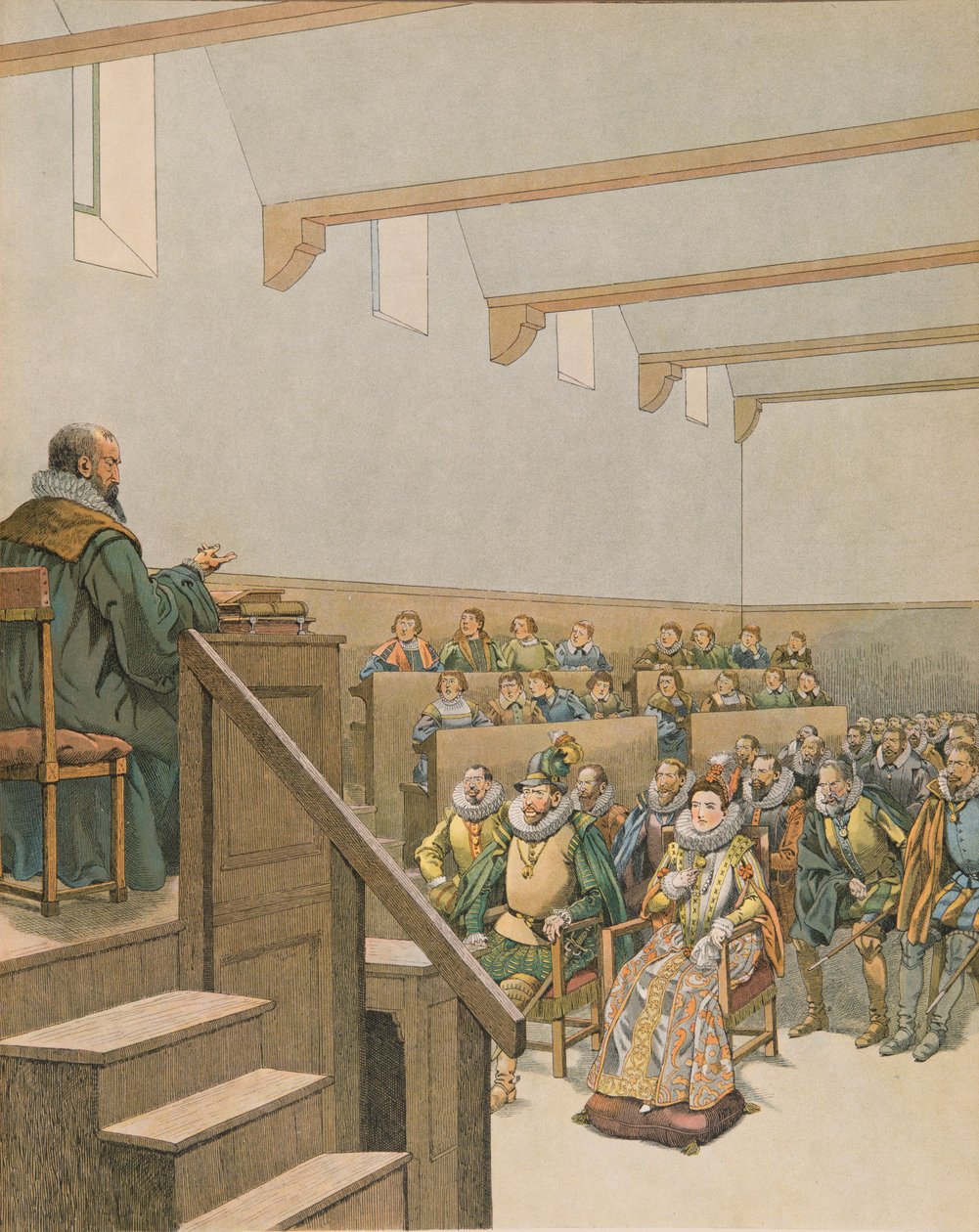 Jacques Marie Gaston Onfroy de Breville dit JOB (1858-1931) - Belgiens historie: Ærkehertug Albert af Østrig (1559-1621) og ærkehertuginde Isabelle (Isabelle af Spanien) af pseudonym for Onfray de Breville Jacques Job