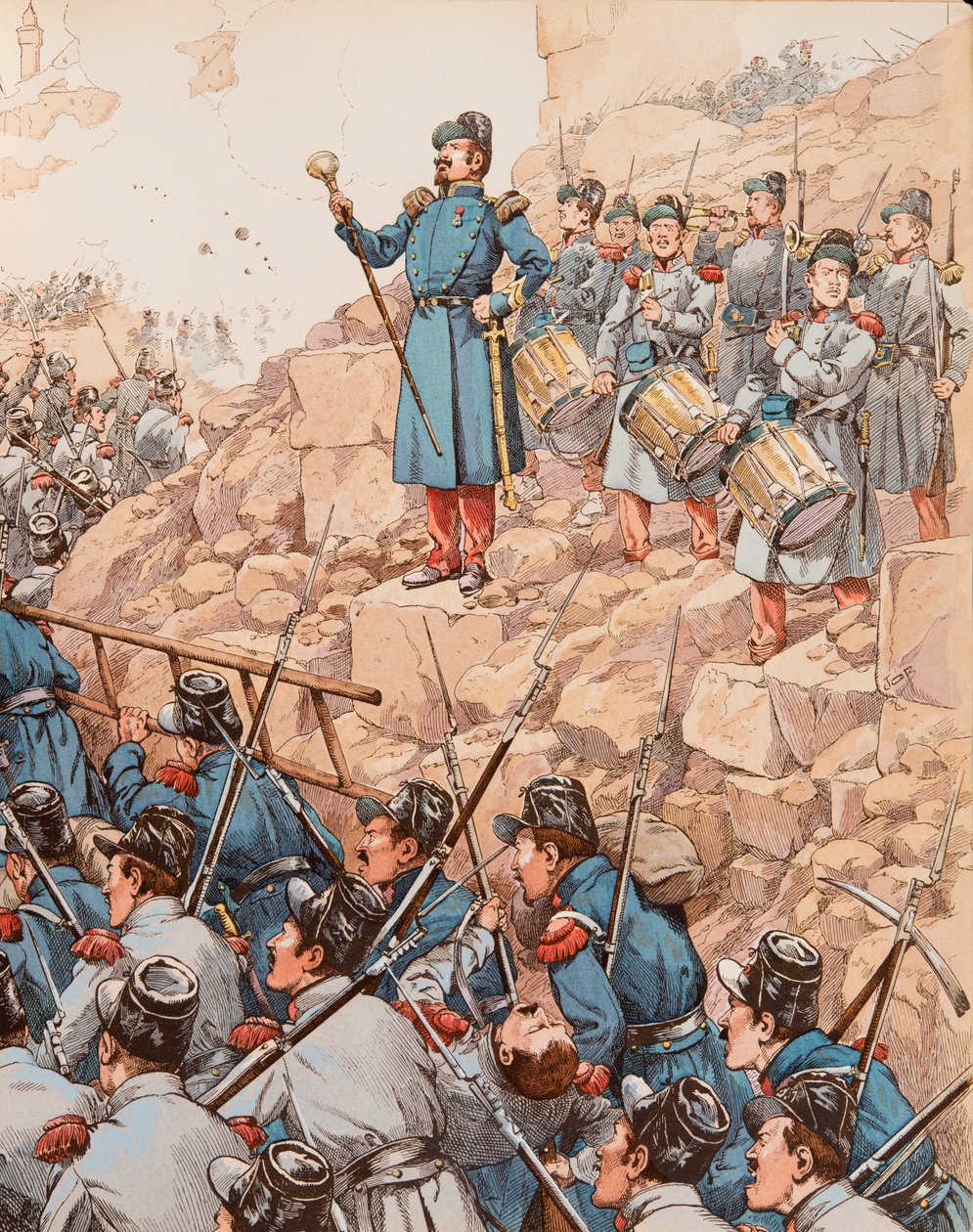 Jacques Marie Gaston Onfroy de Breville dit JOB (1858-1931) - Trommemajoren under Napoleon III (1808-1873) Privat samling af pseudonym for Onfray de Breville Jacques Job
