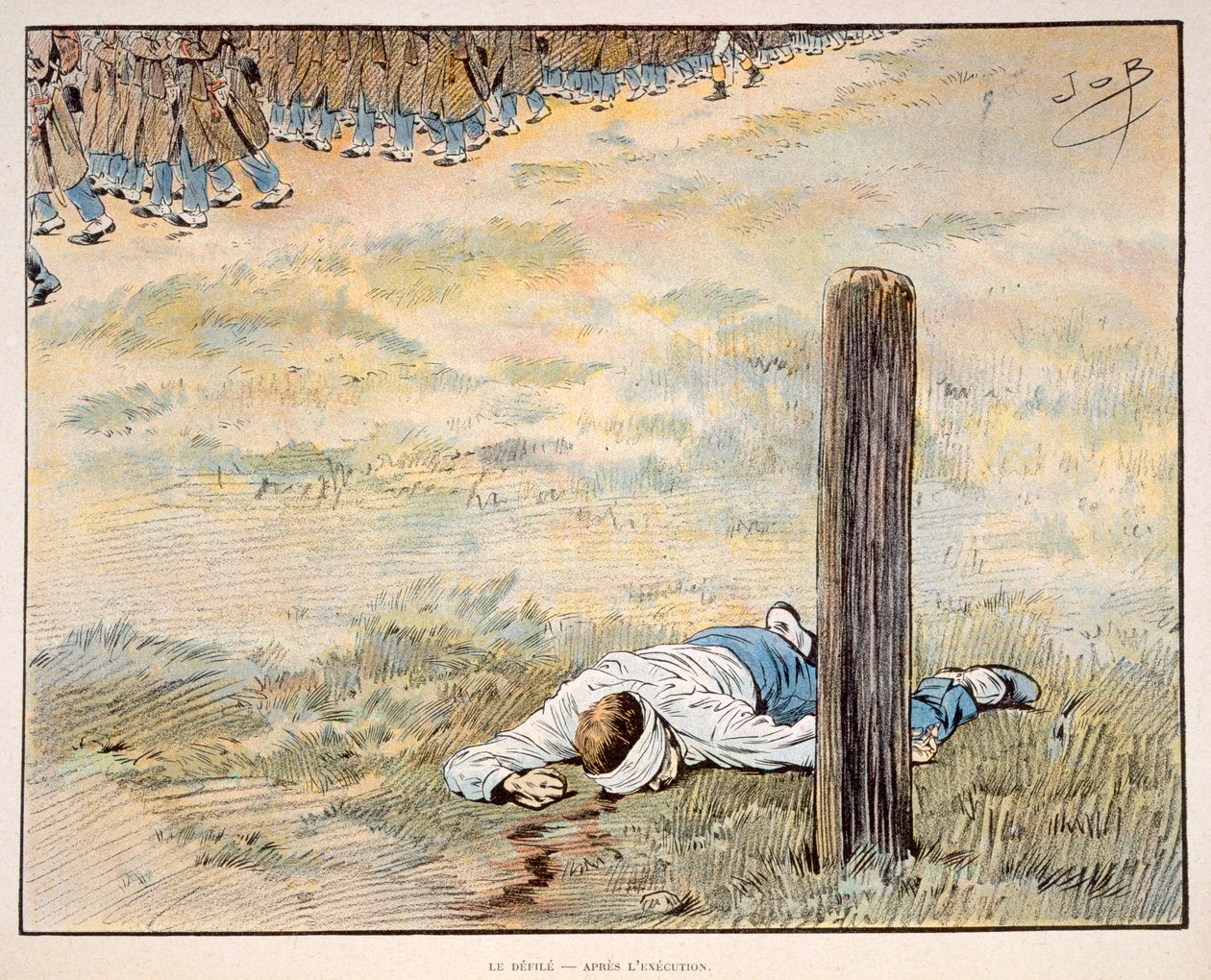 Den besmittede - Efter henrettelsen af pseudonym for Onfray de Breville Jacques Job