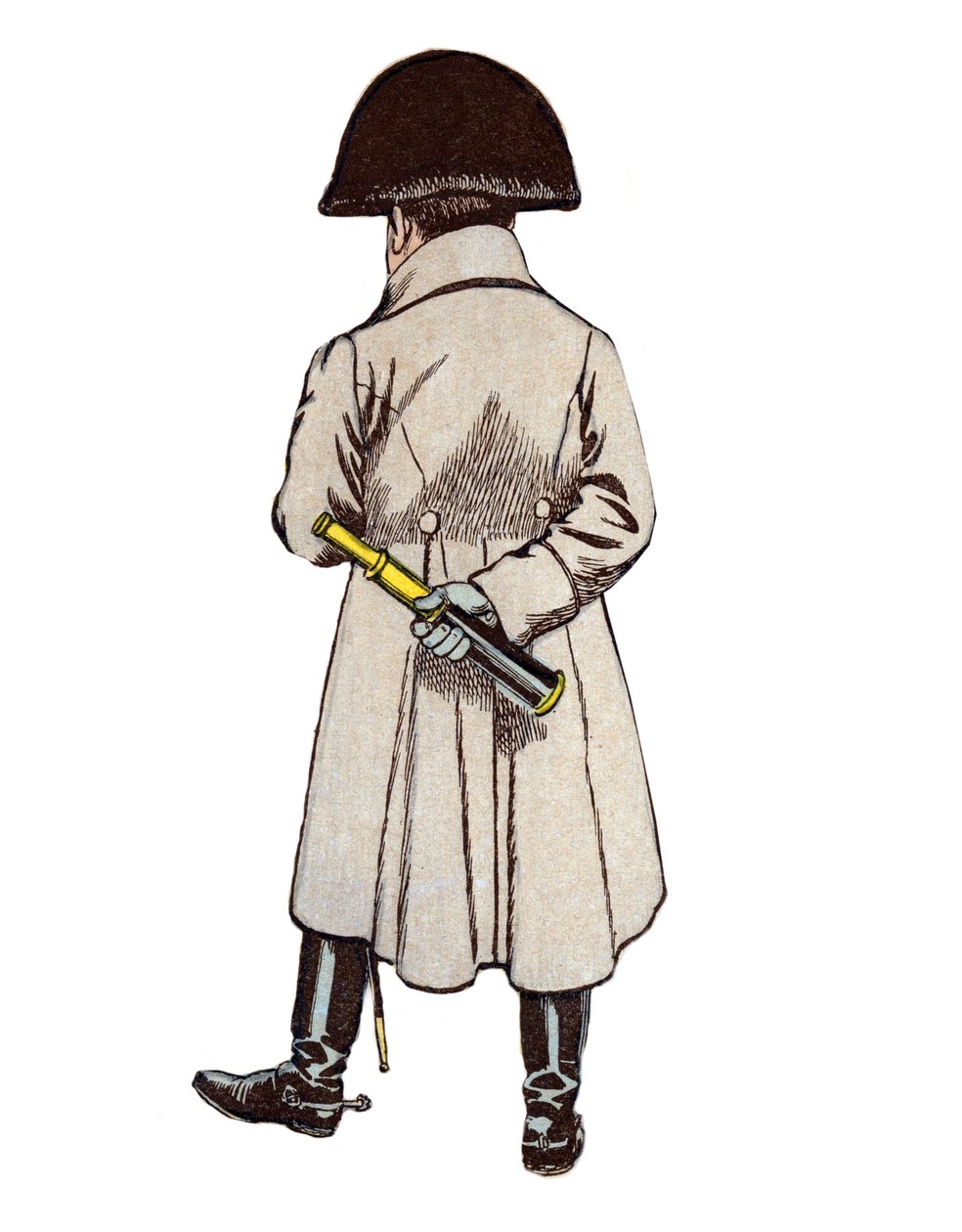 Portræt af Napoleon Bonaparte - litografi af Job (Jacques Onfroy de Breville) fra "" Le Grand Napoleon des Petites Enfants""" 1893 af pseudonym for Onfray de Breville Jacques Job
