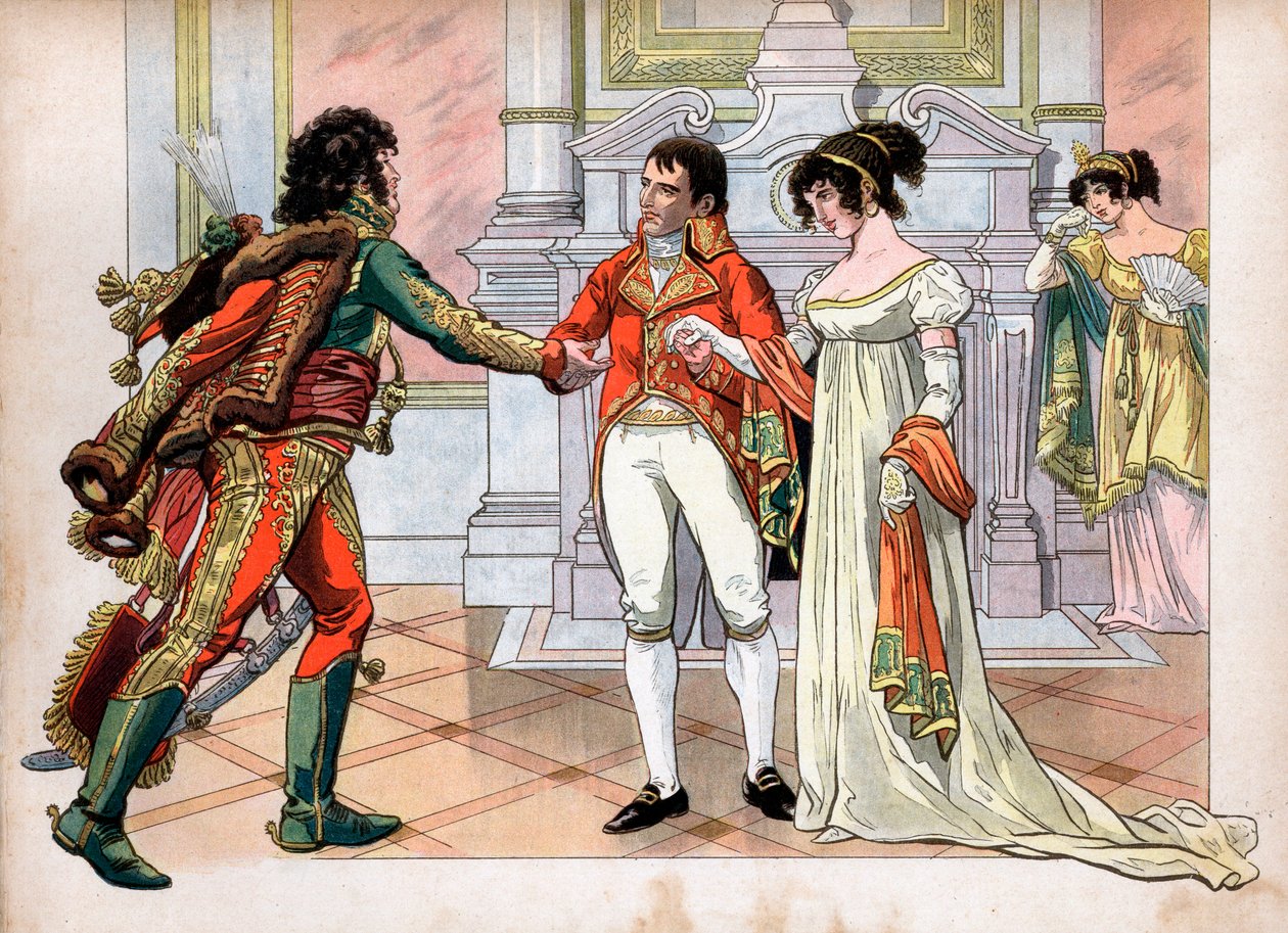 The first Consul Napoleon I Bonapartedani af pseudonym for Onfray de Breville Job