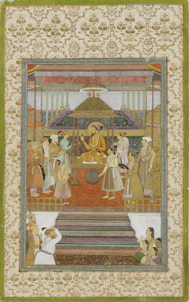 Kejser Shah Jahan på 