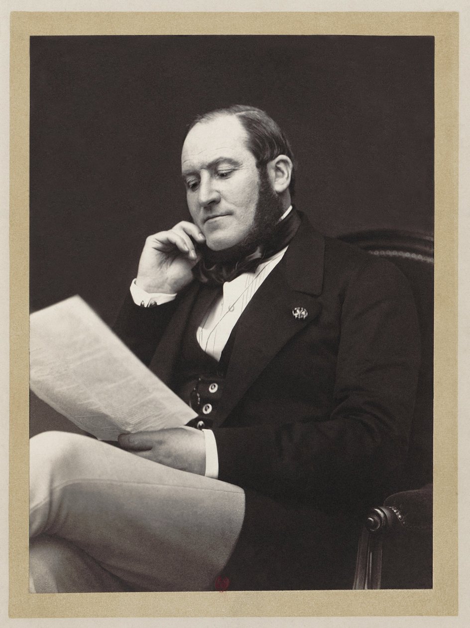 Baron Georges-Eugène Haussmann (1809-1891), præfekt i Paris, urbanist i Napoleon III
