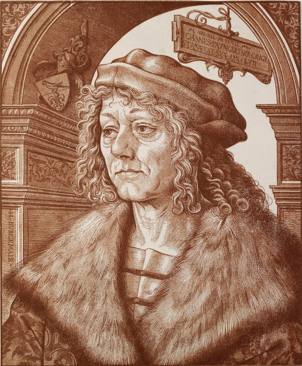 Portræt af Johannes Paumgartner, 1512 af the Elder Hans Burgkmair