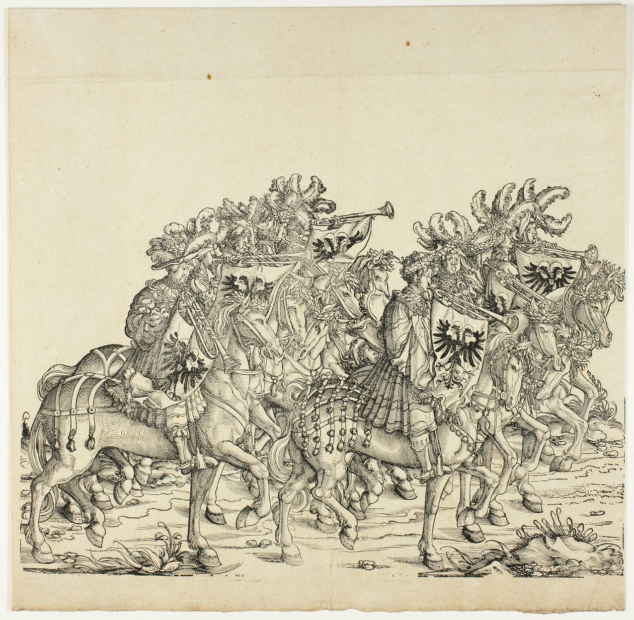 Maximilians triumf af the Elder Hans Burgkmair