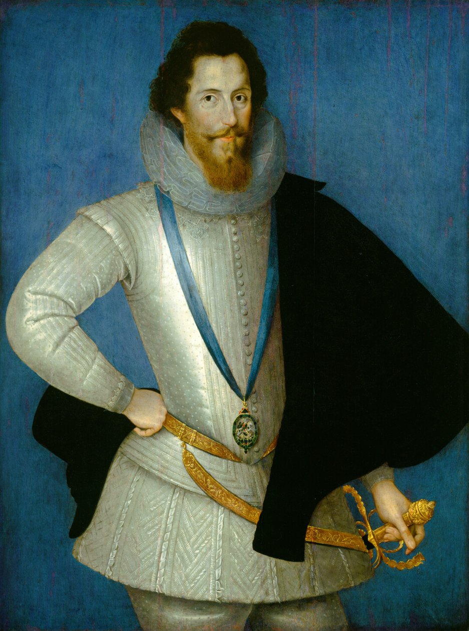 Robert Devereux, 2. jarl af Essex af the Younger Studio of Marcus Gheeraerts
