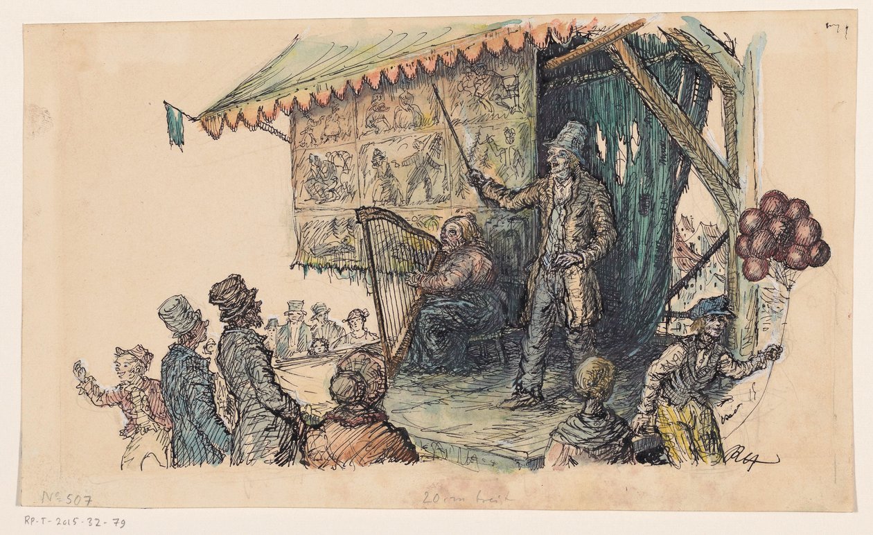 karnevalssanger af unknown (signed by artist)