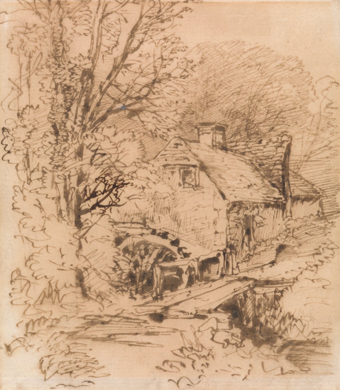 Mølle nær Newbury af unknown artist
formerly John Constable