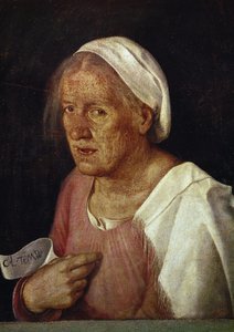 La Vecchia (Den gamle kvinde), efter 1505 (olie på lærred)