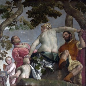 Unfaithfulness, ca. 1575 (olie på lærred) af Veronese