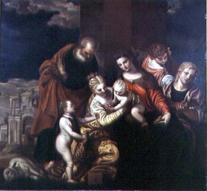 St. Catherines mystiske ægteskab af Veronese