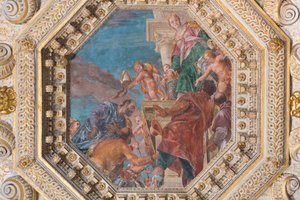 Venedig uddeler hæder af (1528-88) Veronese