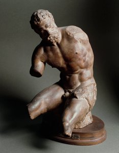 Mandlig torso. Skulptur af Giambologna