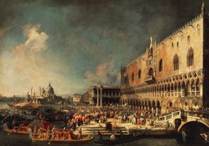Den franske ambassadørs ankomst til Venedig